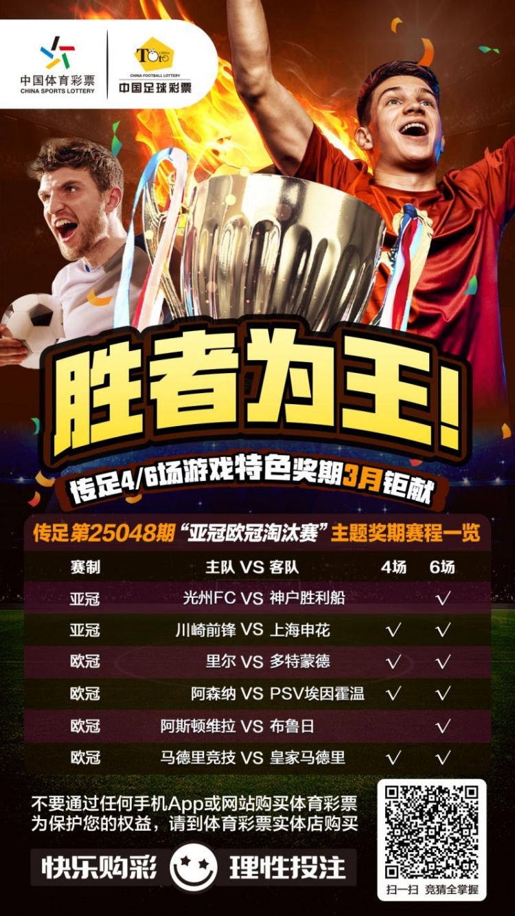  勝者為王！傳足特色獎期第25048期聚焦亞冠歐冠淘汰賽