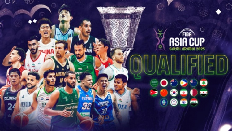  8月在沙特舉辦！FIBA官網(wǎng)：男籃亞洲杯抽簽儀式將在下月8號舉行
