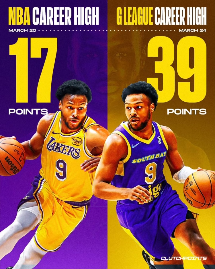  在進步！布朗尼一周內(nèi)先后創(chuàng)下個人NBA和G聯(lián)盟單場得分新紀(jì)錄