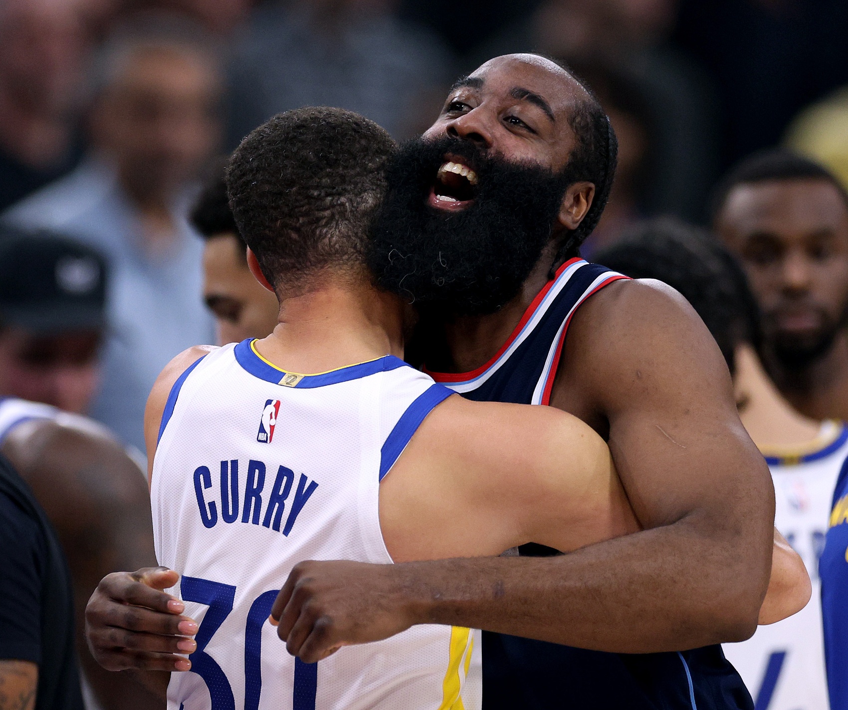  諸神黃昏！庫里哈登先后50+ NBA歷史首次兩名35歲以上球員轟50+！